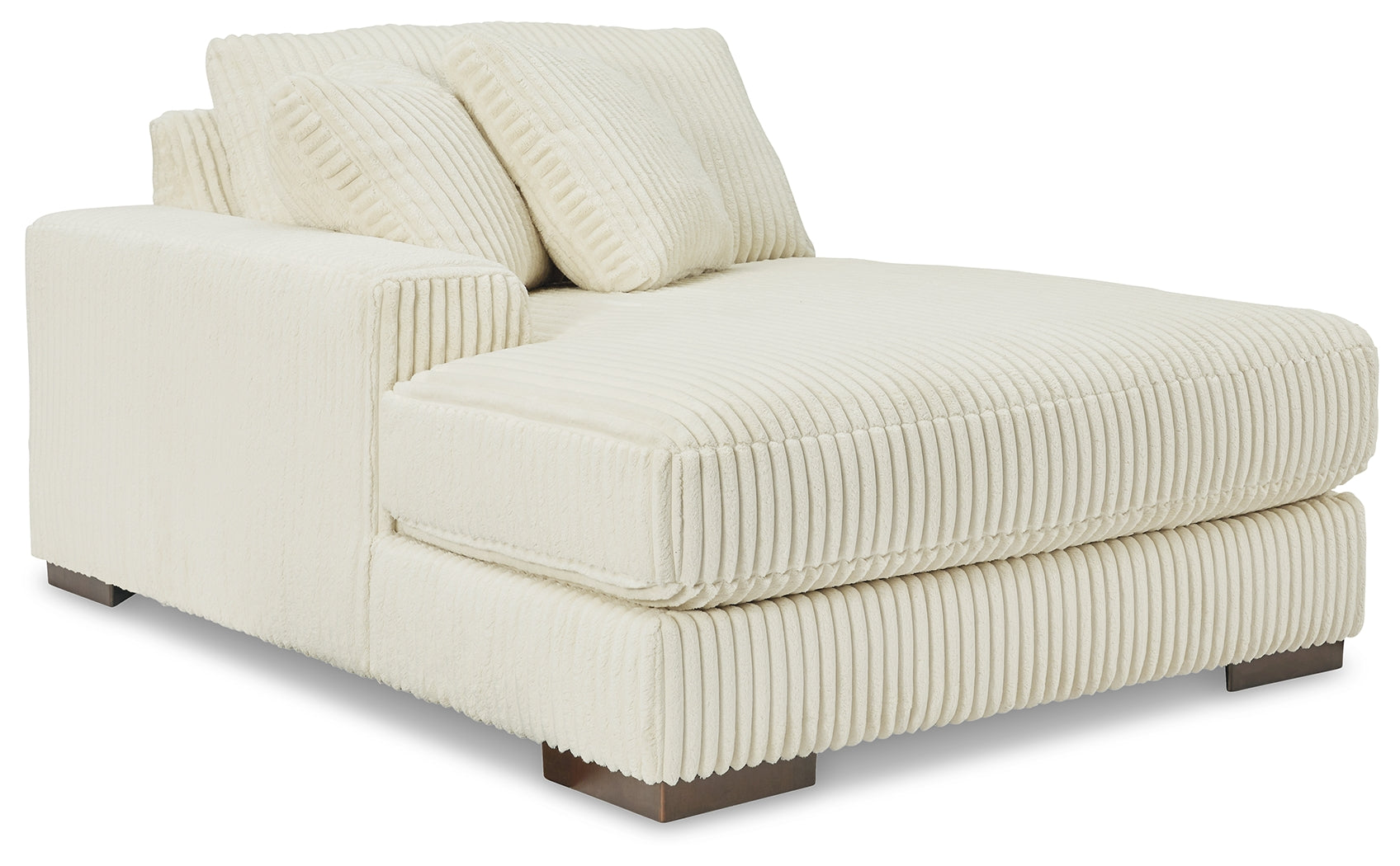 Lindyn Ivory 4-Piece Sectional with Chaise