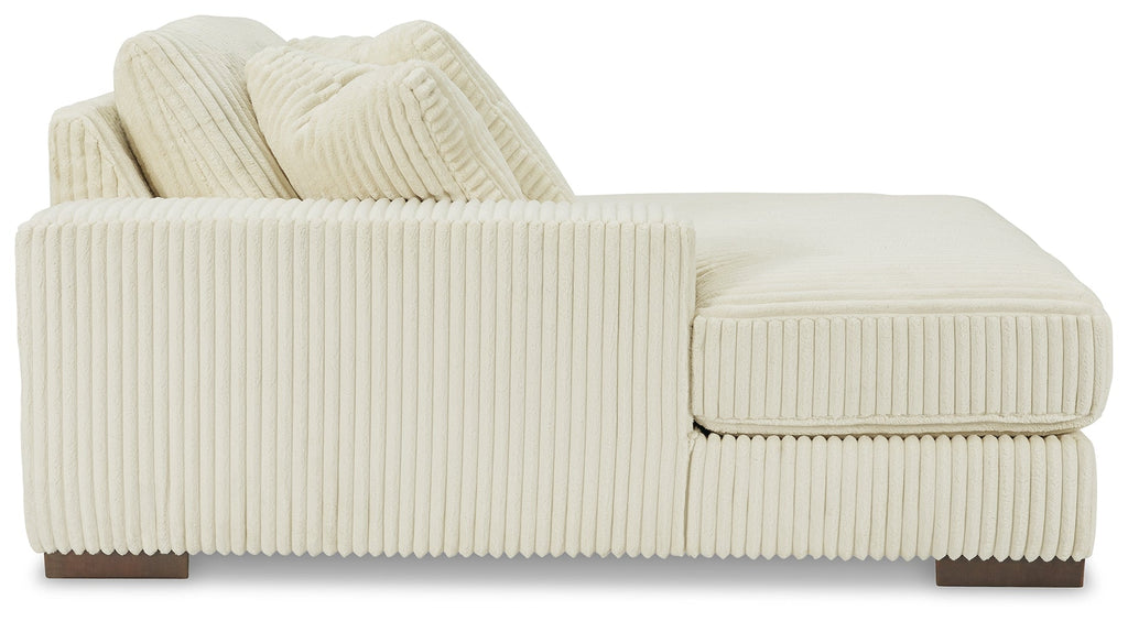 Lindyn Ivory 4-Piece Sectional with Chaise