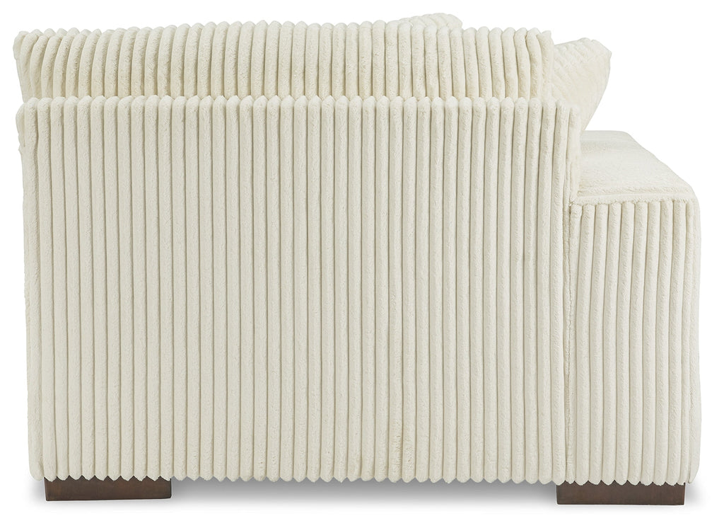 Lindyn Ivory 4-Piece Sectional with Chaise