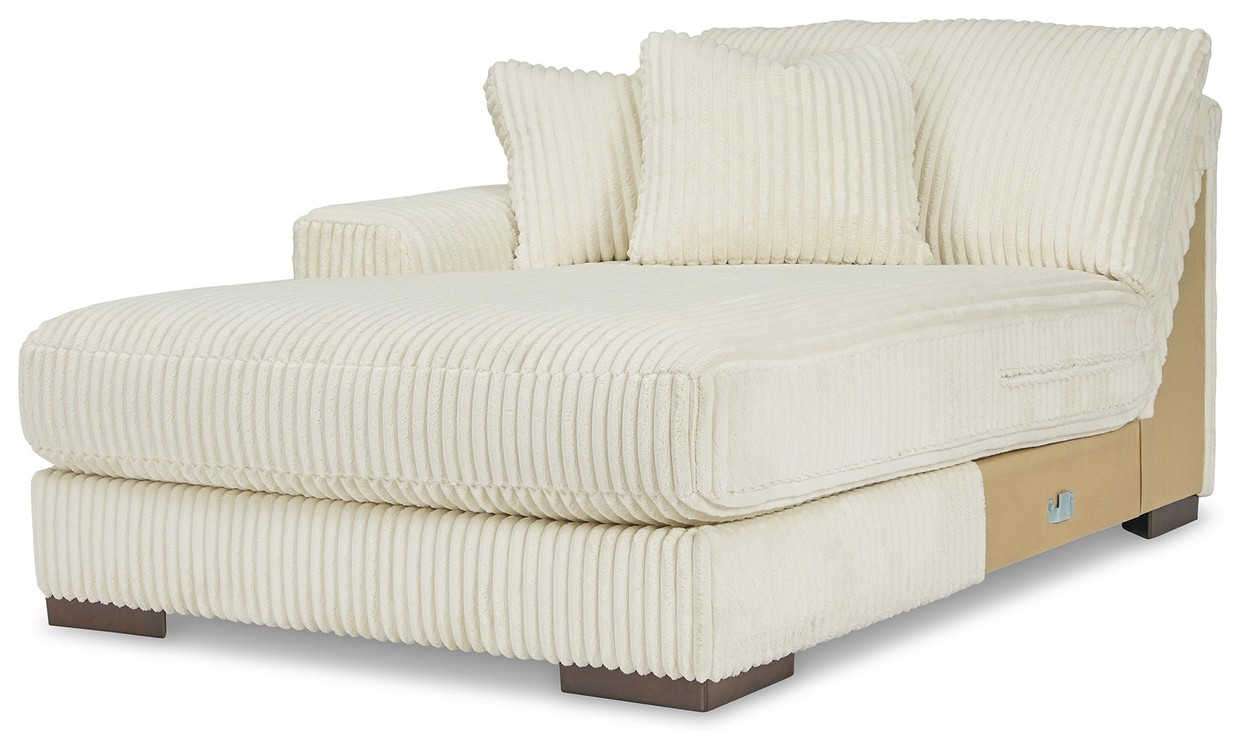 Lindyn Ivory 4-Piece Sectional with Chaise