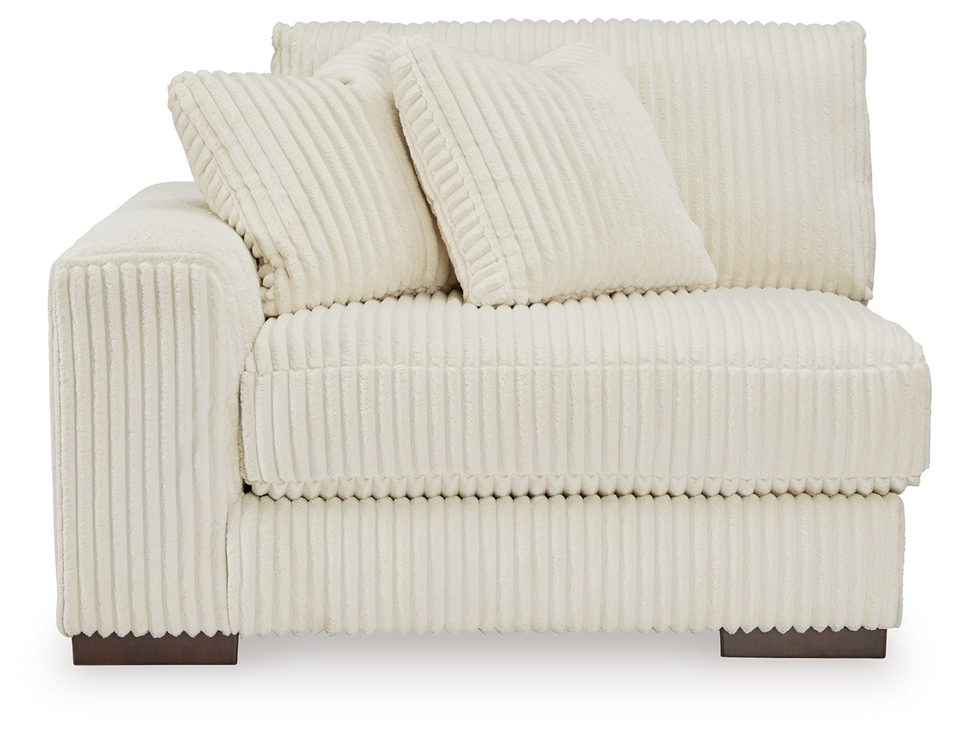Lindyn Ivory 6-Piece Sectional with Chaise and Ottoman