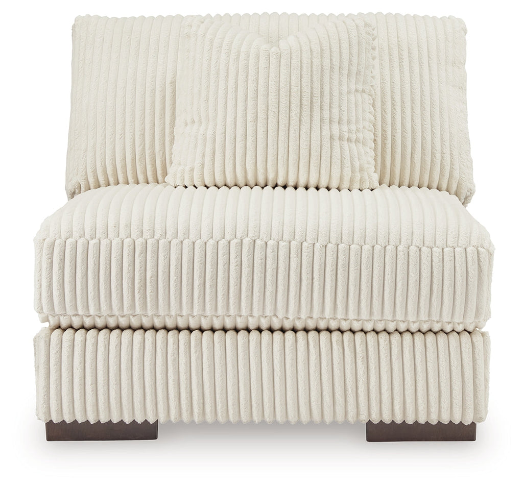 Lindyn Ivory 6-Piece Sectional with Chaise and Ottoman