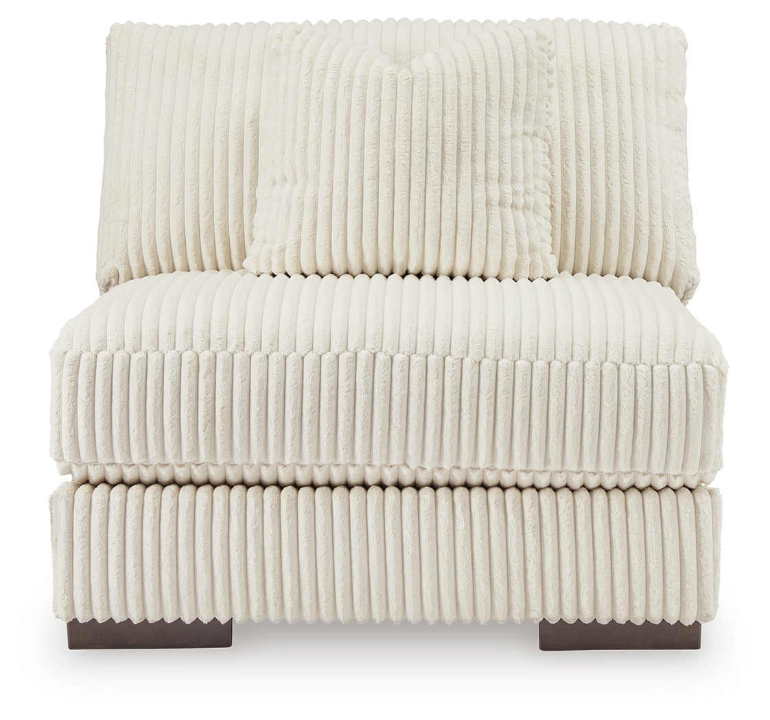 Lindyn Ivory 6-Piece Sectional with Chaise and Ottoman