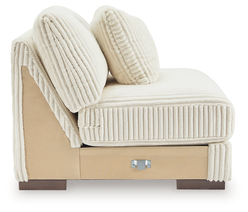 Lindyn Ivory 6-Piece Sectional with Chaise and Ottoman