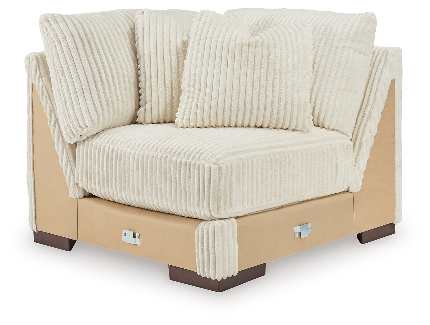 Lindyn Ivory 6-Piece Sectional with Chaise and Ottoman
