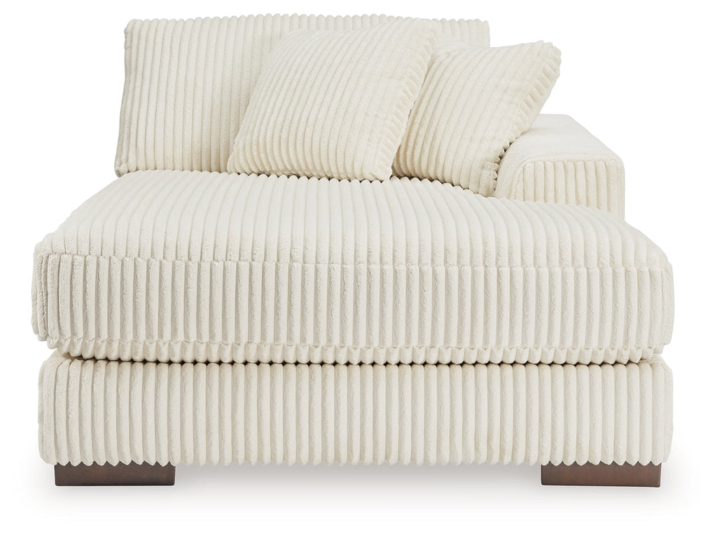 Lindyn Ivory 6-Piece Sectional with Chaise and Ottoman
