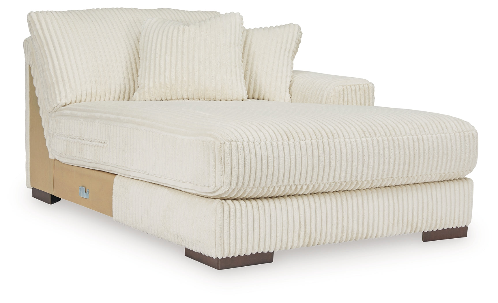 Lindyn Ivory 6-Piece Sectional with Chaise and Ottoman