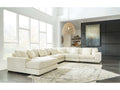 Lindyn Ivory 6pc LAF Chaise Sectional