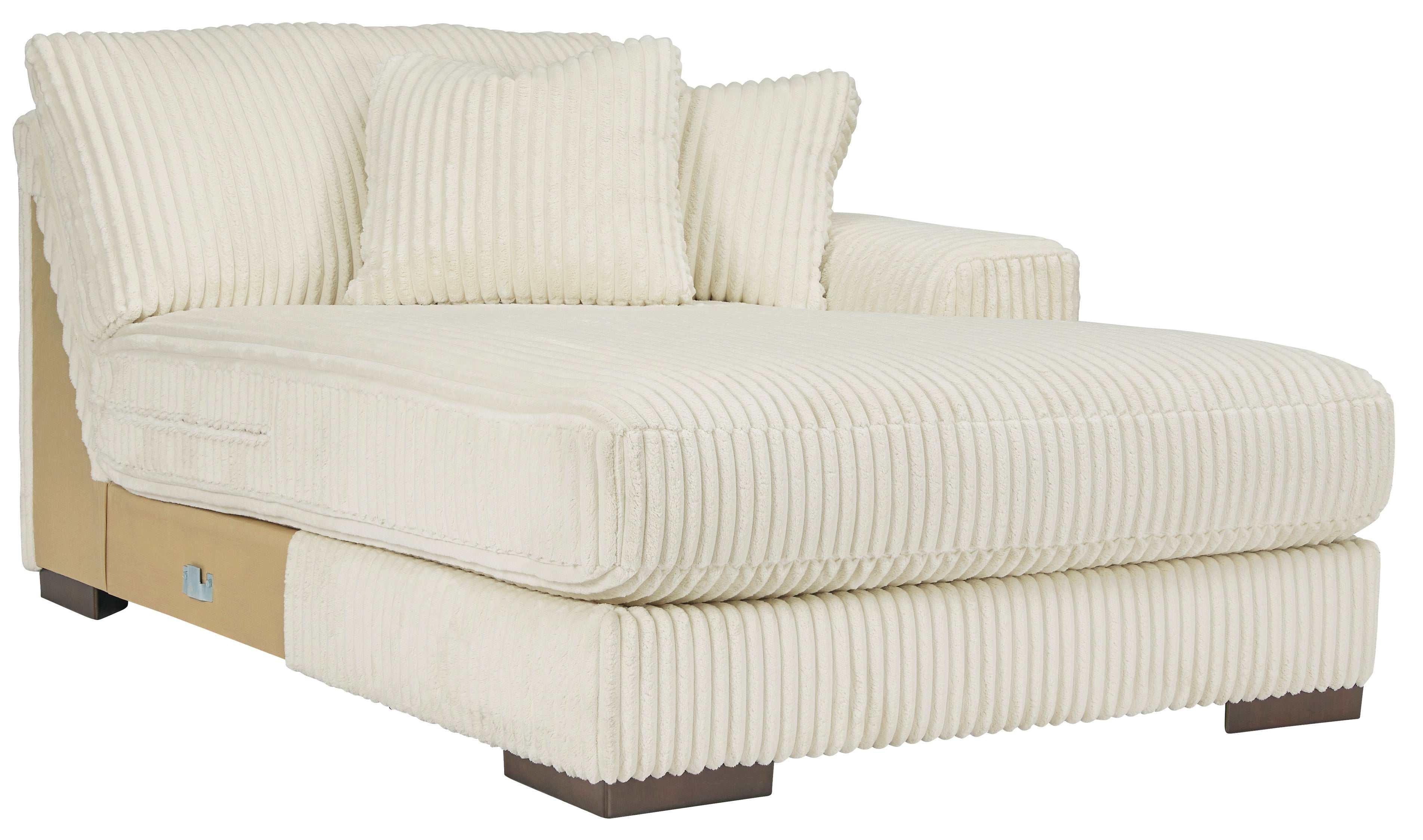 Lindyn Ivory Super Double Chaise
