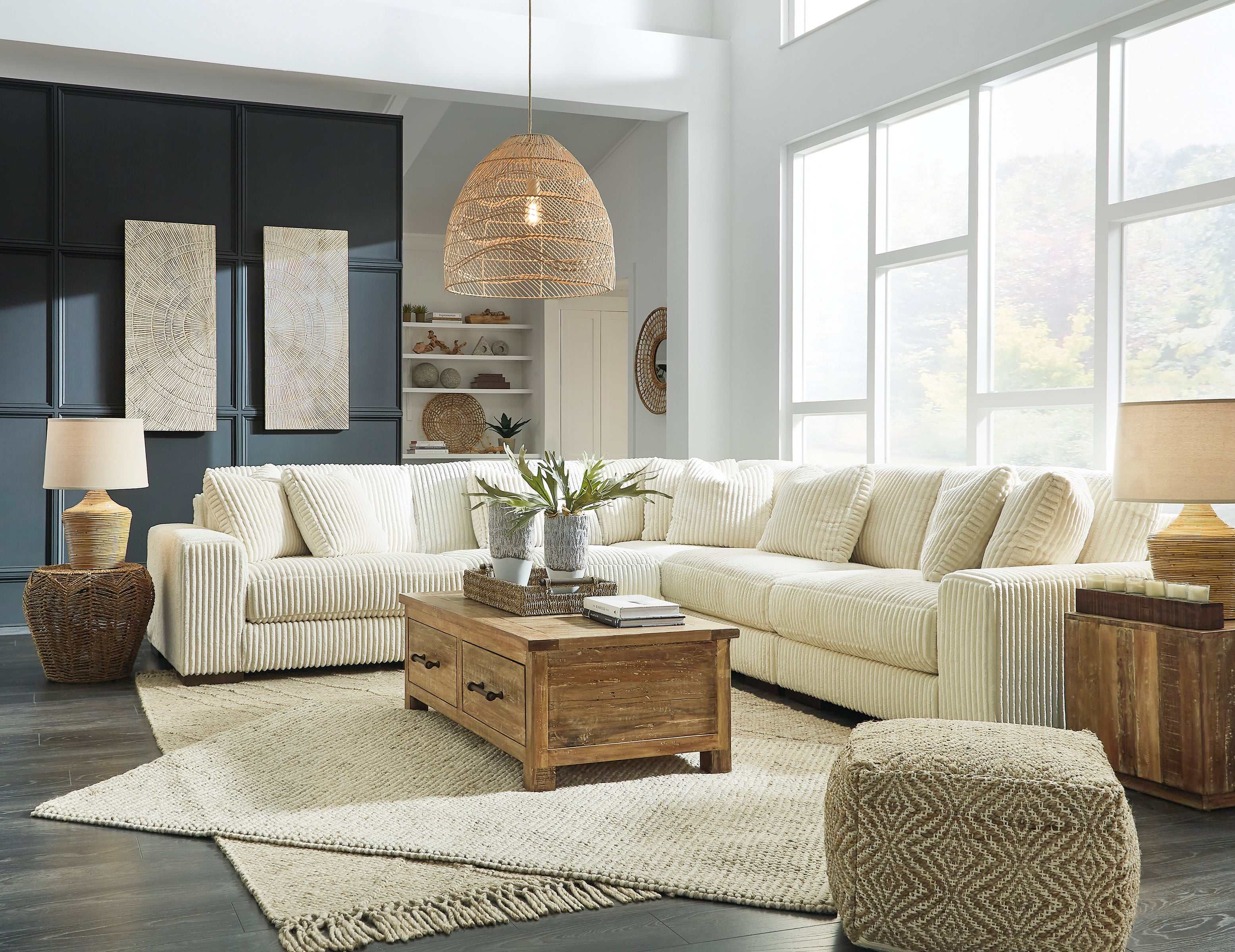 Lindyn Ivory Modular Sectional Units