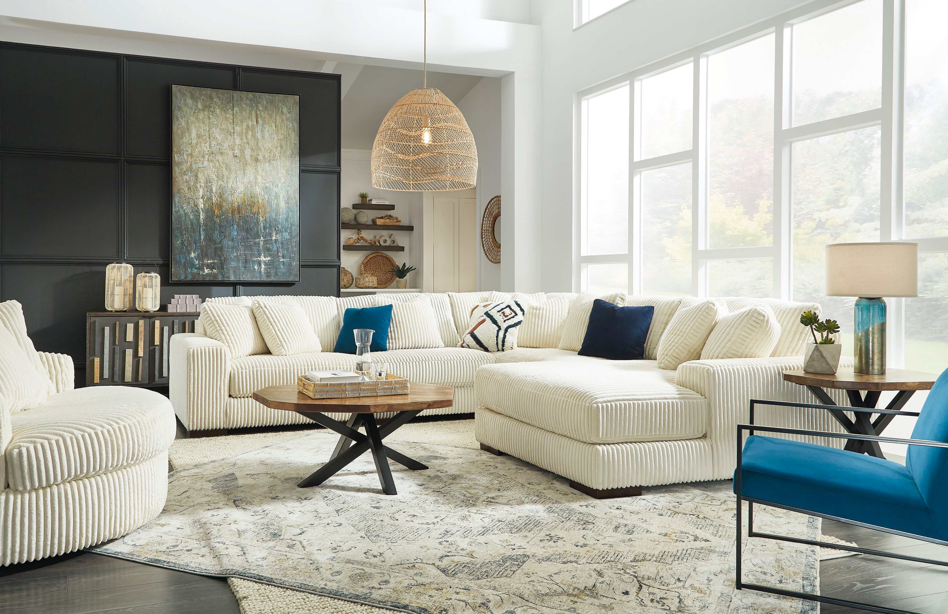 Lindyn Ivory Modular Sectional Units