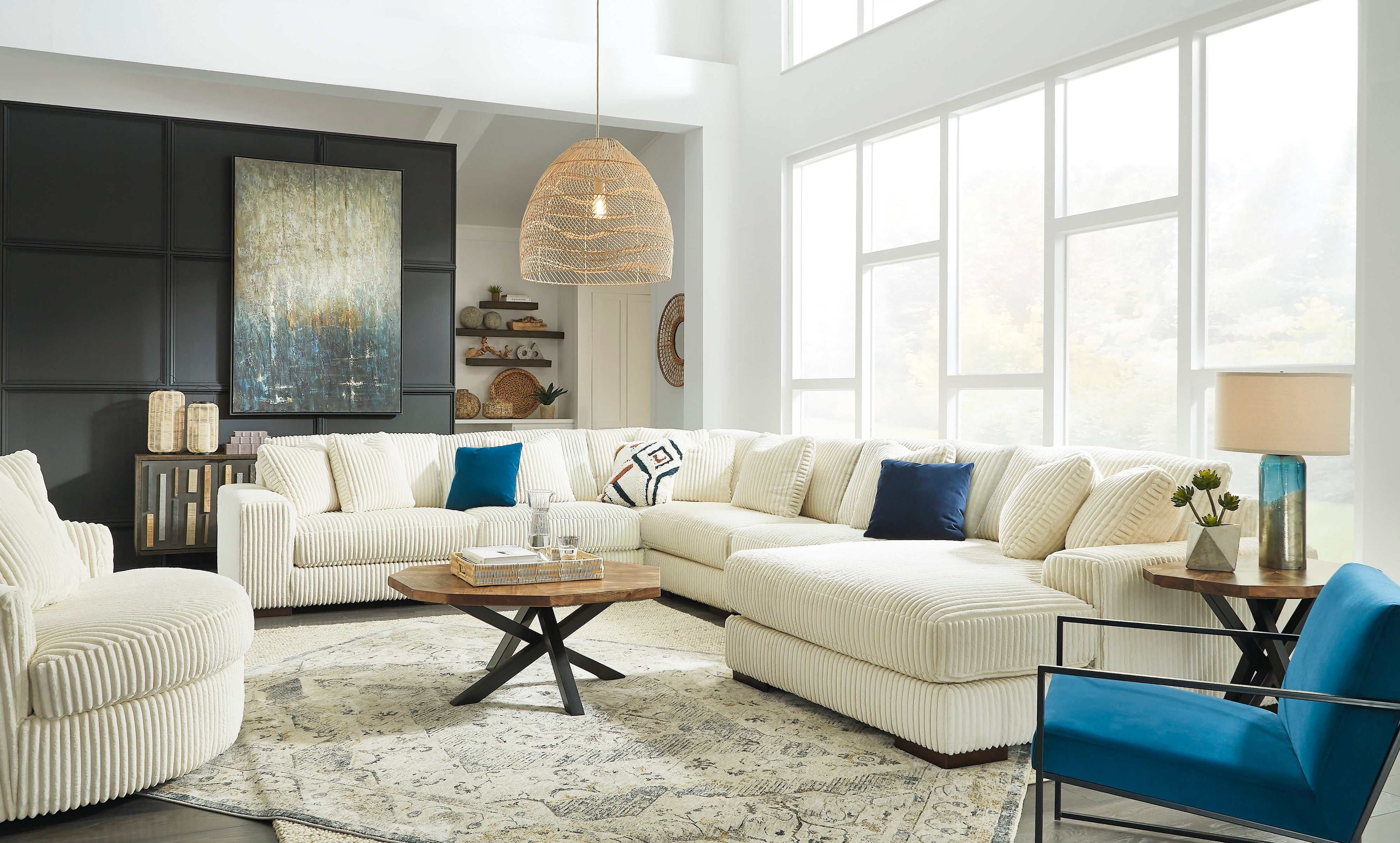 Lindyn Ivory Modular Sectional Units