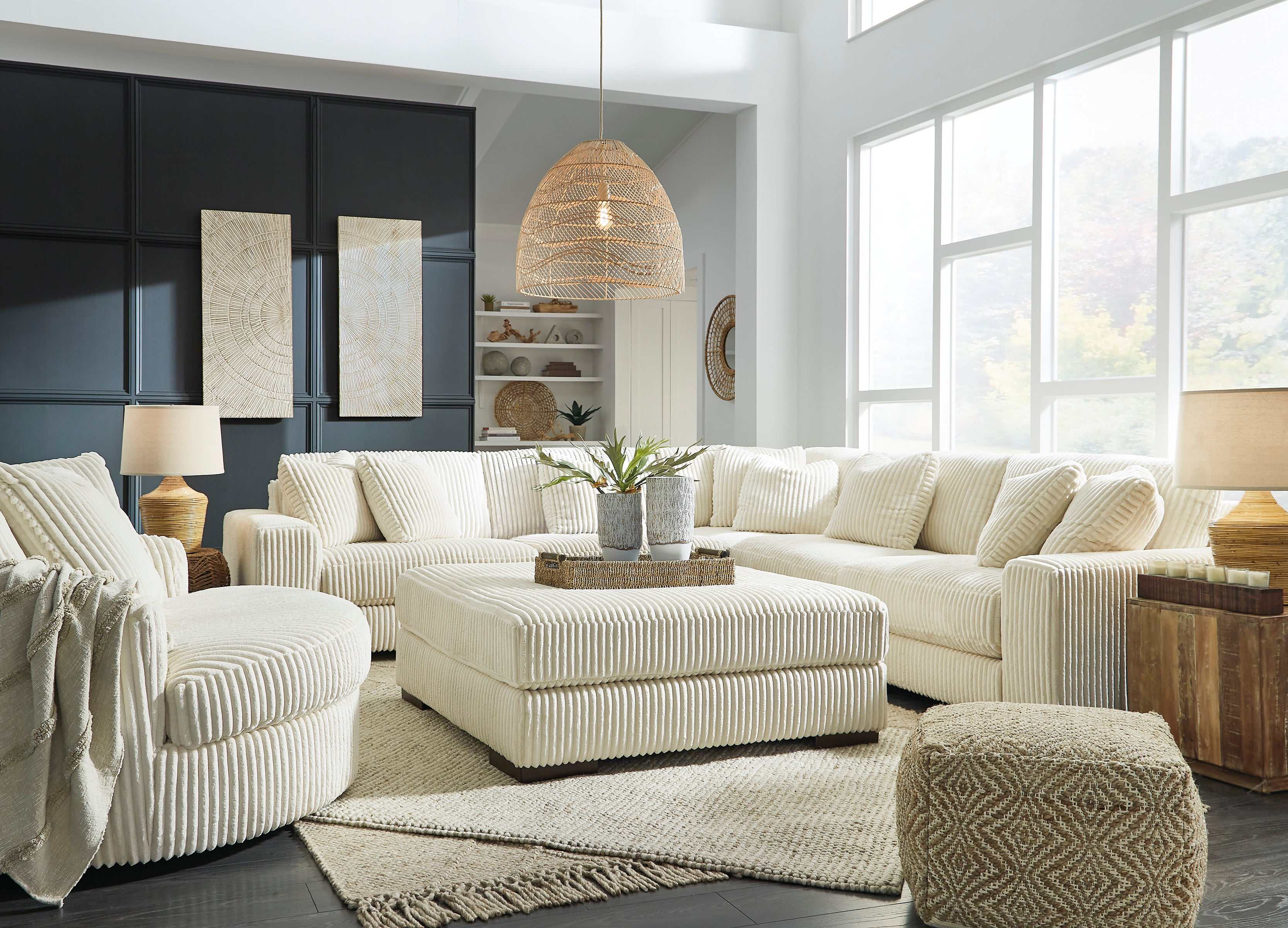 Lindyn Ivory Modular Sectional Units