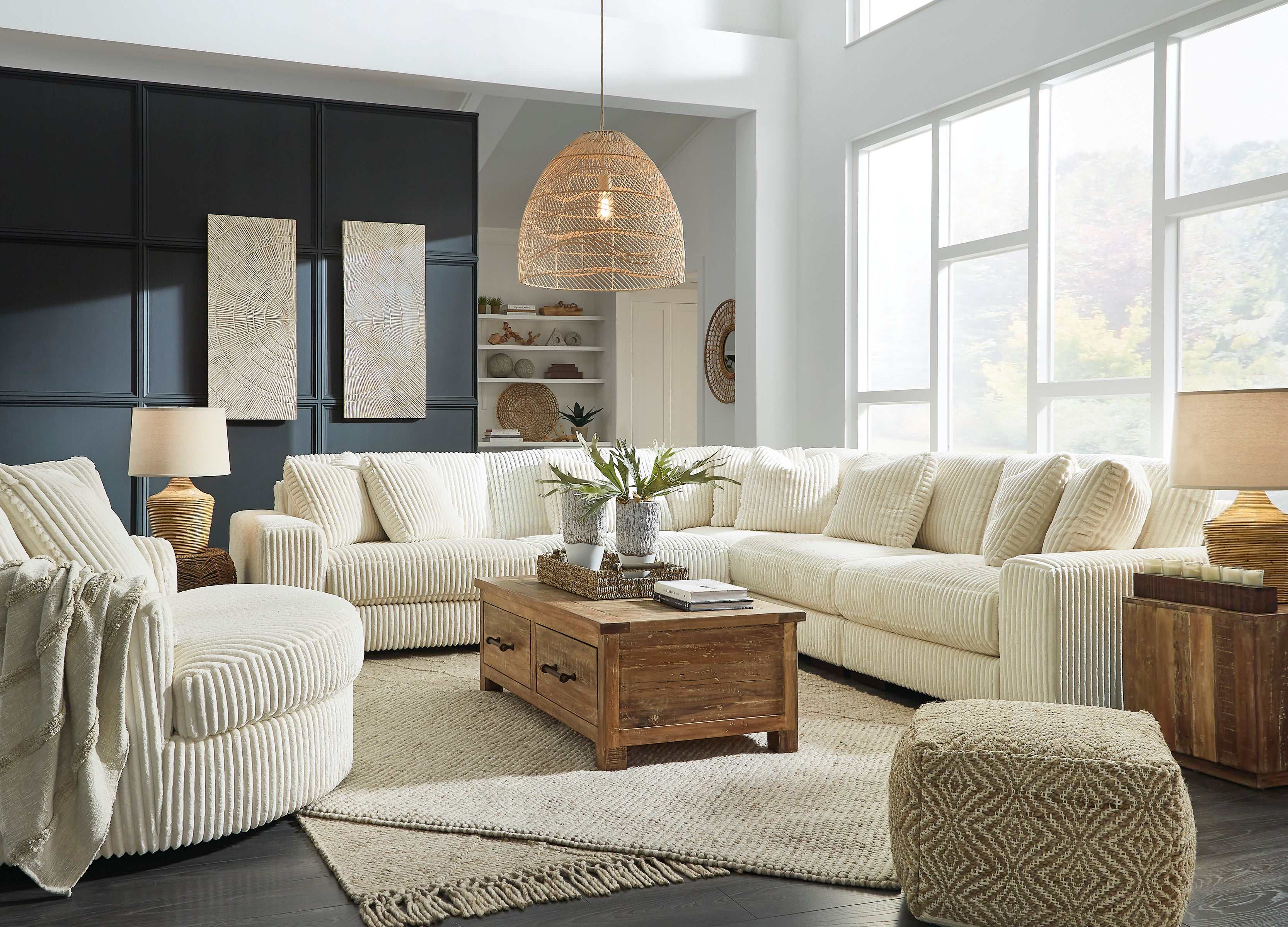 Lindyn Ivory Modular Sectional Units