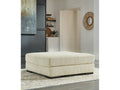 Lindyn Ivory Oversized Accent Ottoman