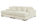Lindyn Ivory Super Double Chaise