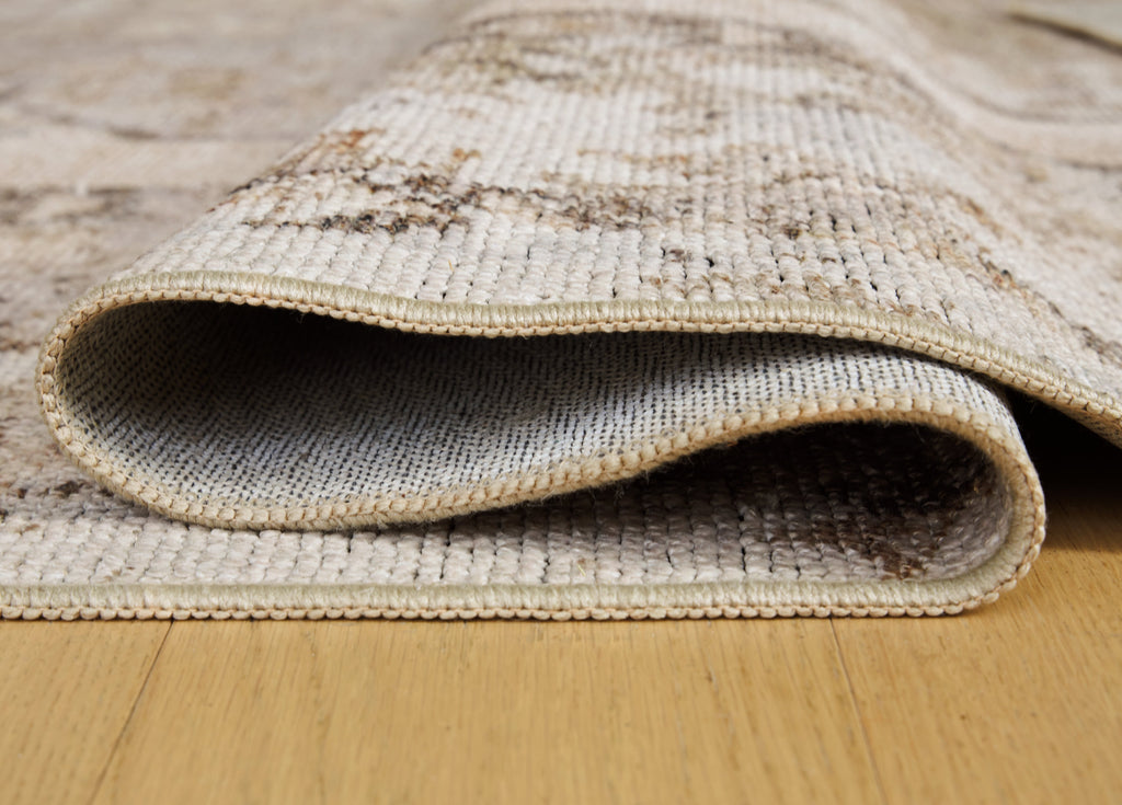 Livdon Brown/Beige/Gray Washable Large Rug