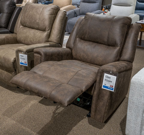 Lixtowel Walnut Rocker Recliner