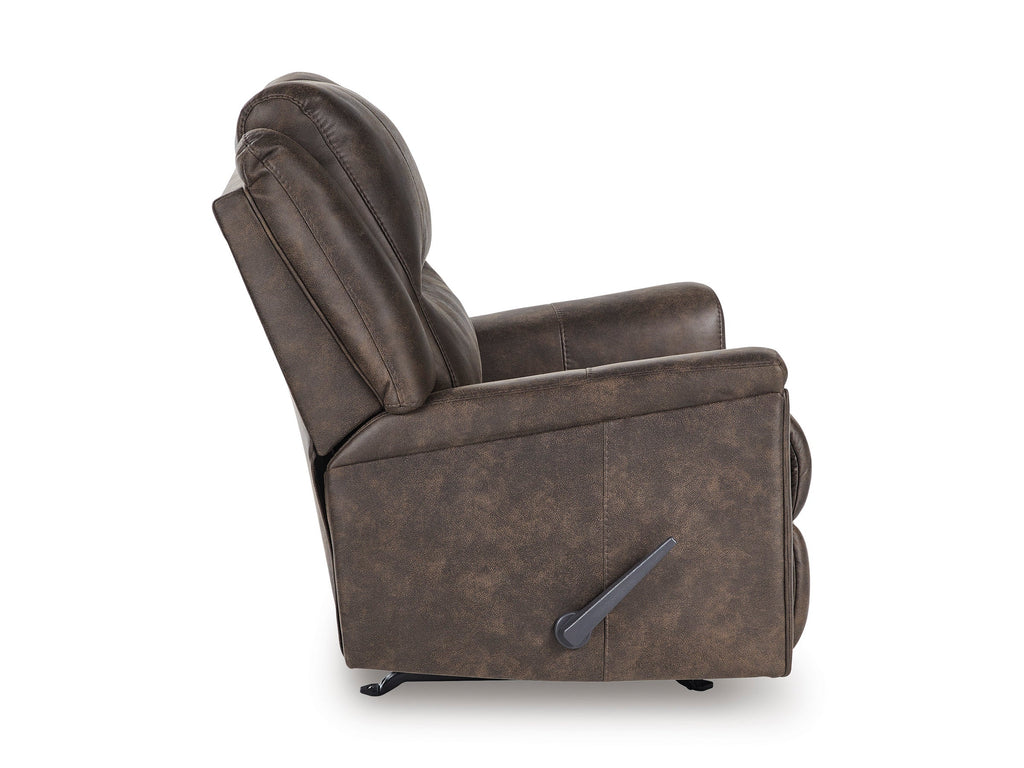 Skymaker Walnut Manual Rocker Recliner