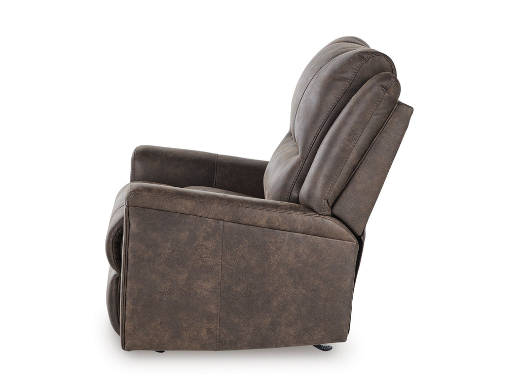 Skymaker Walnut Manual Rocker Recliner