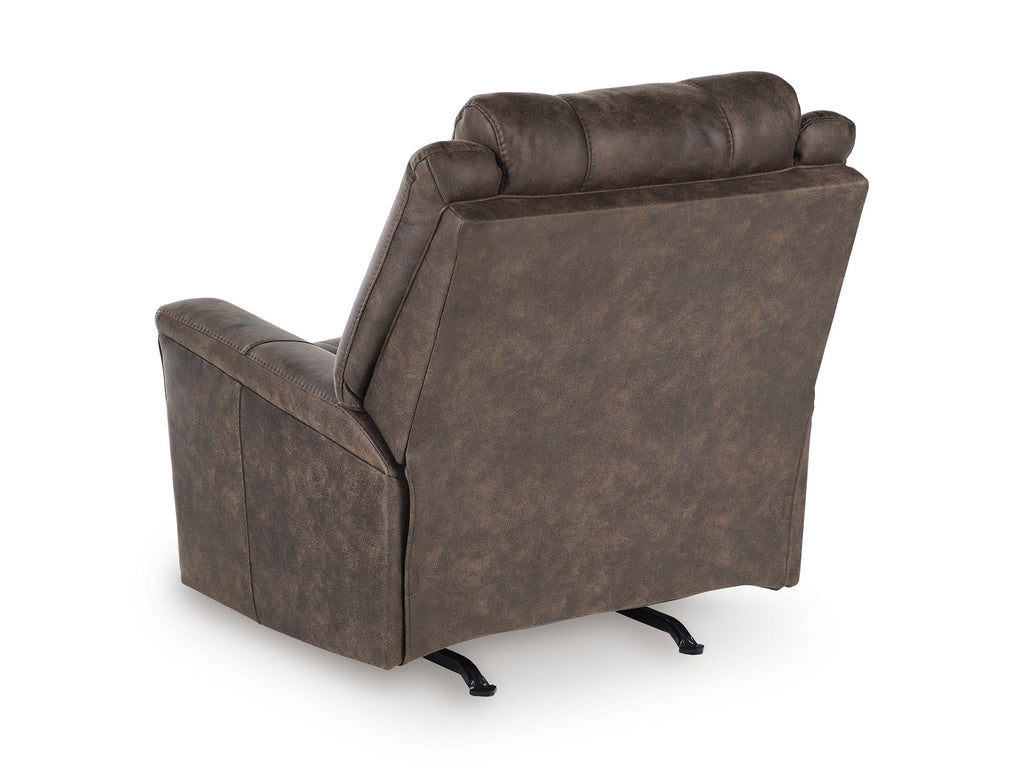 Lixtowel Walnut Rocker Recliner