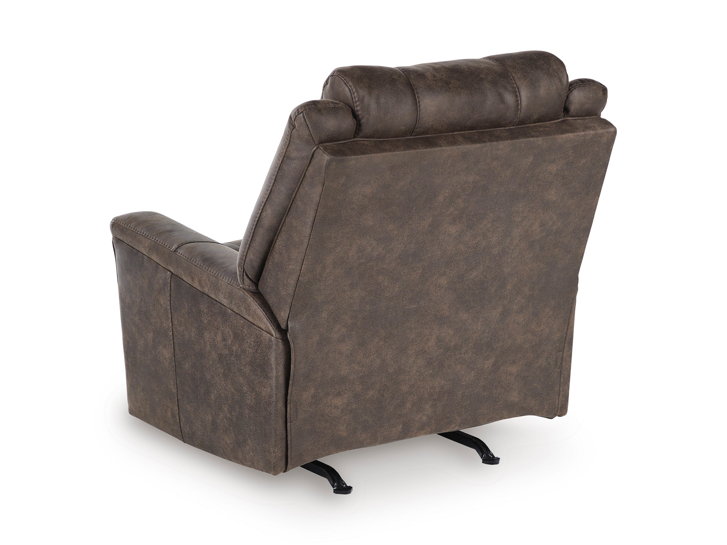 Lixtowel Walnut Rocker Recliner