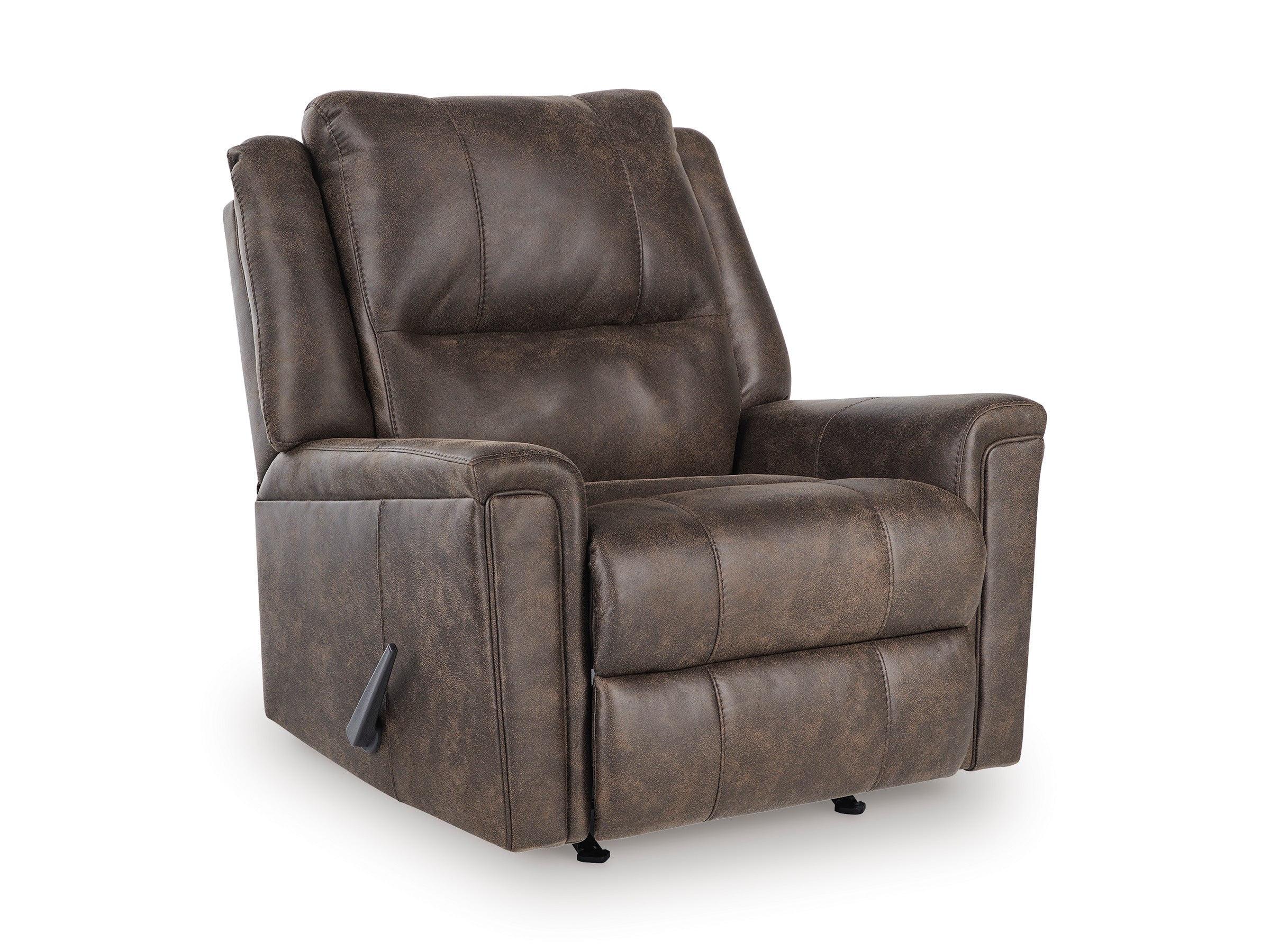 Lixtowel Walnut Rocker Recliner