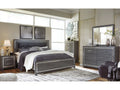 Lodanna King Panel Bedroom Set, Gray