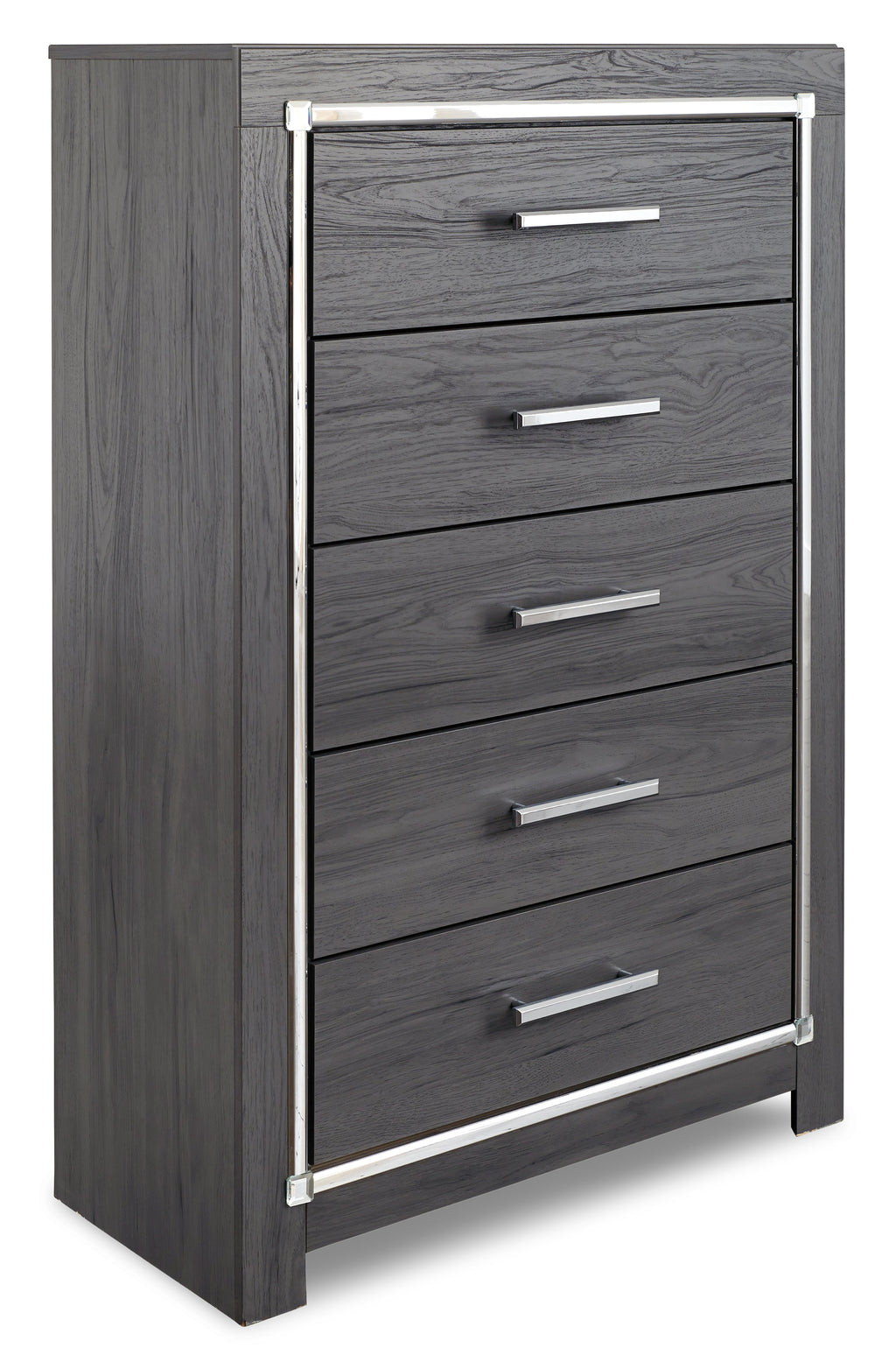 Lodanna King Upholstered Storage Bedroom Set, Gray