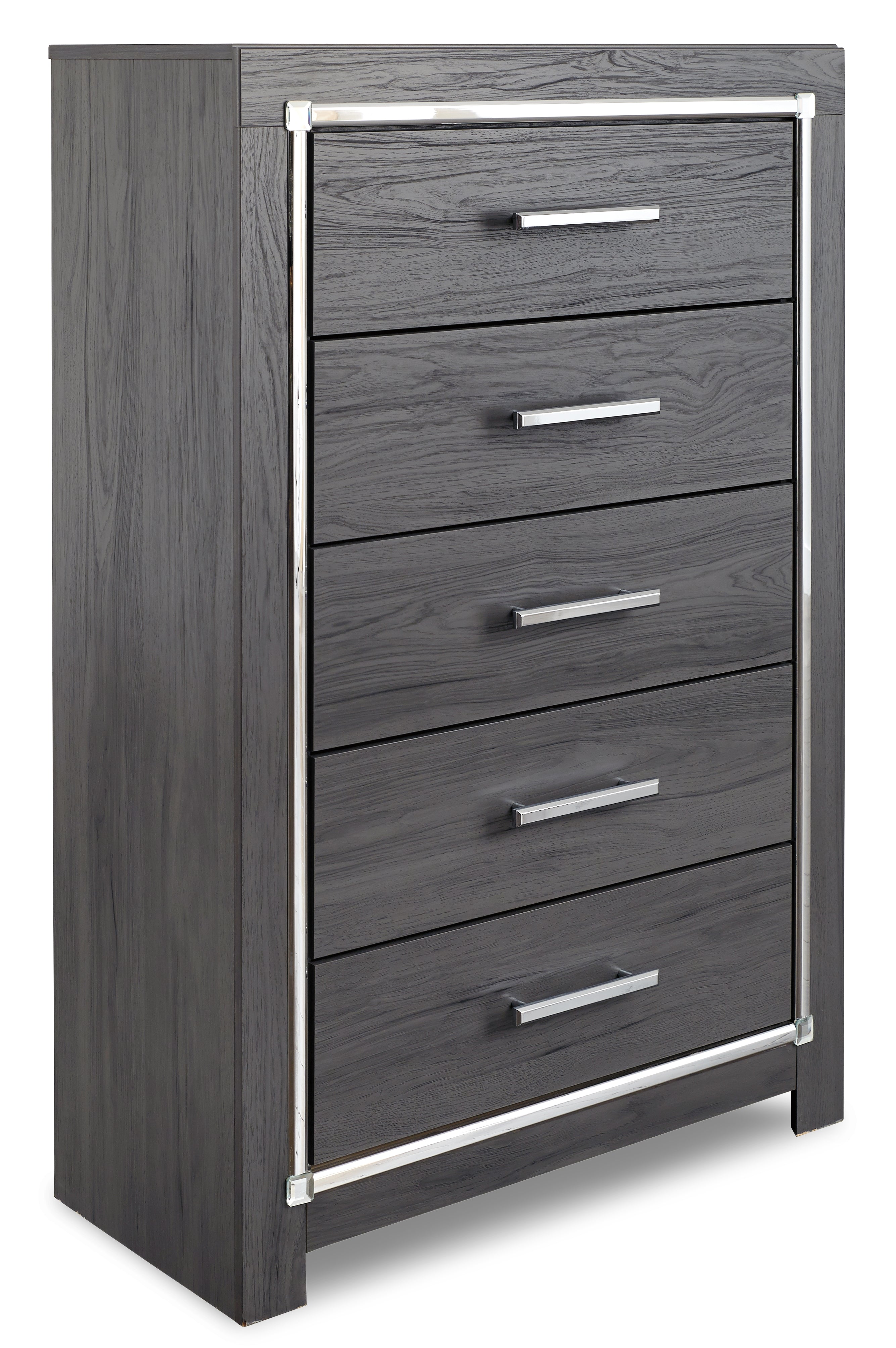 Lodanna King Upholstered Storage Bedroom Set, Gray