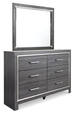 Lodanna Queen Panel Storage Bedroom Set, Gray