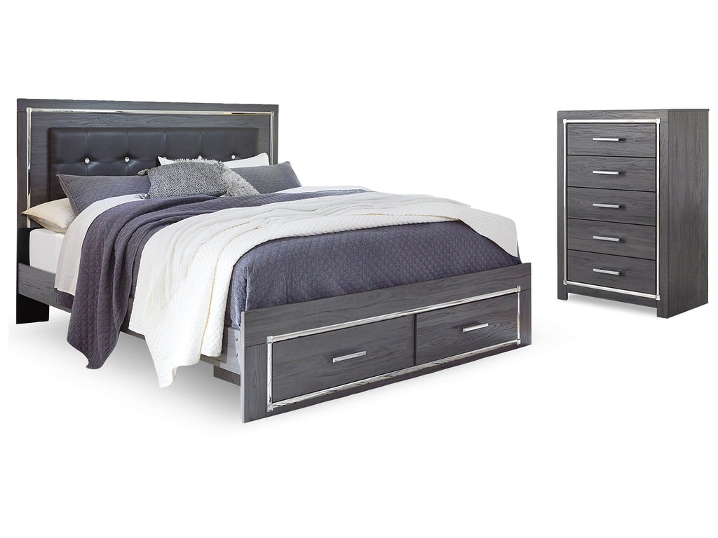 Lodanna King Storage Bedroom Set with Chest