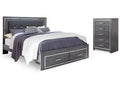 Lodanna King Storage Bedroom Set with Chest