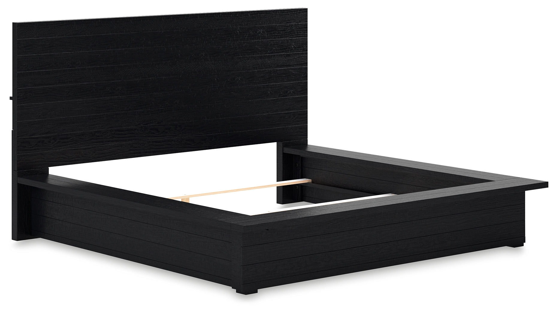 Londer Black King Panel Bed