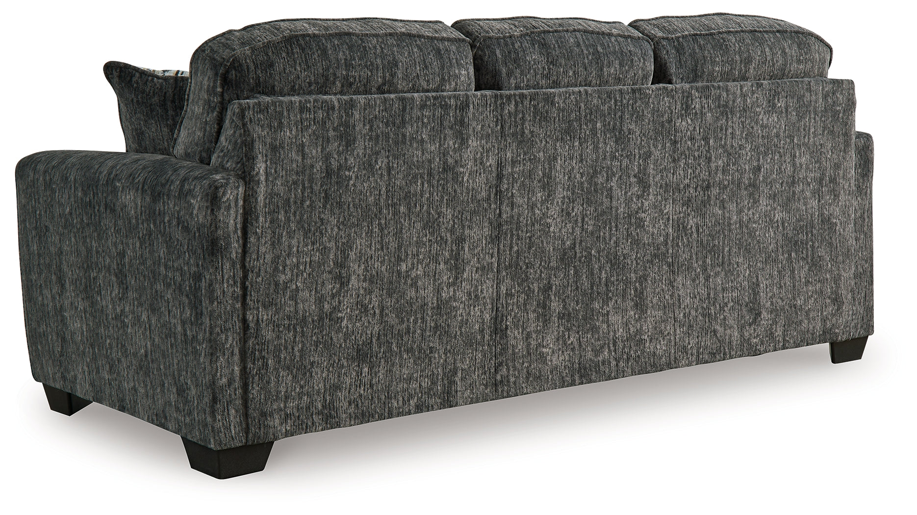 Lonoke Gunmetal Sofa, Loveseat and Oversized Chair