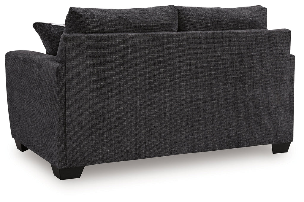Loreo Ebony Loveseat