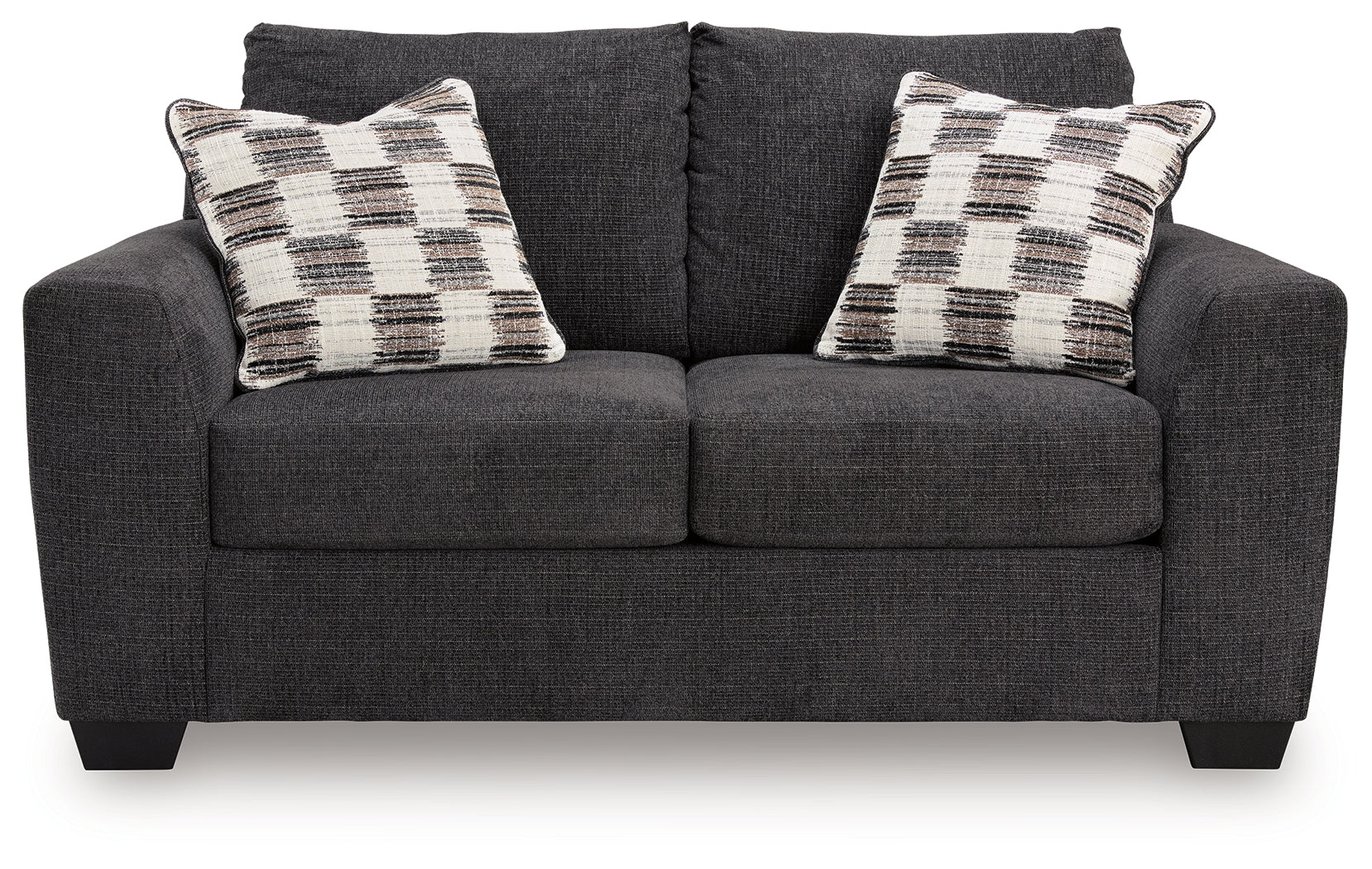 Loreo Ebony Loveseat