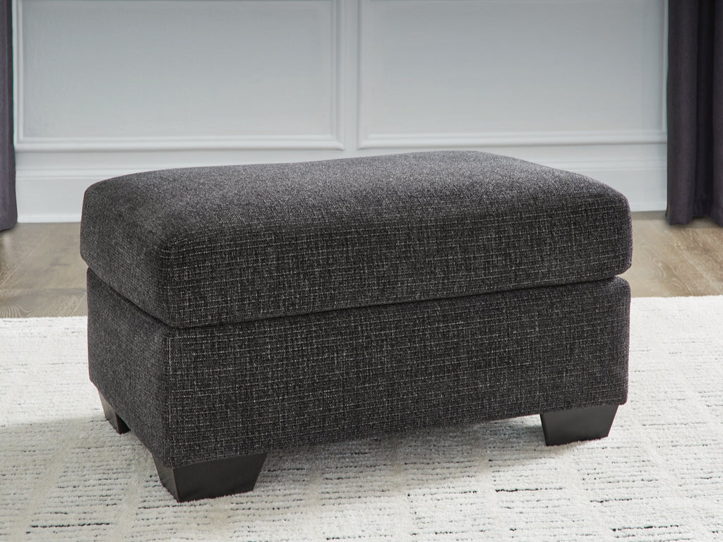 Loreo Ebony Ottoman