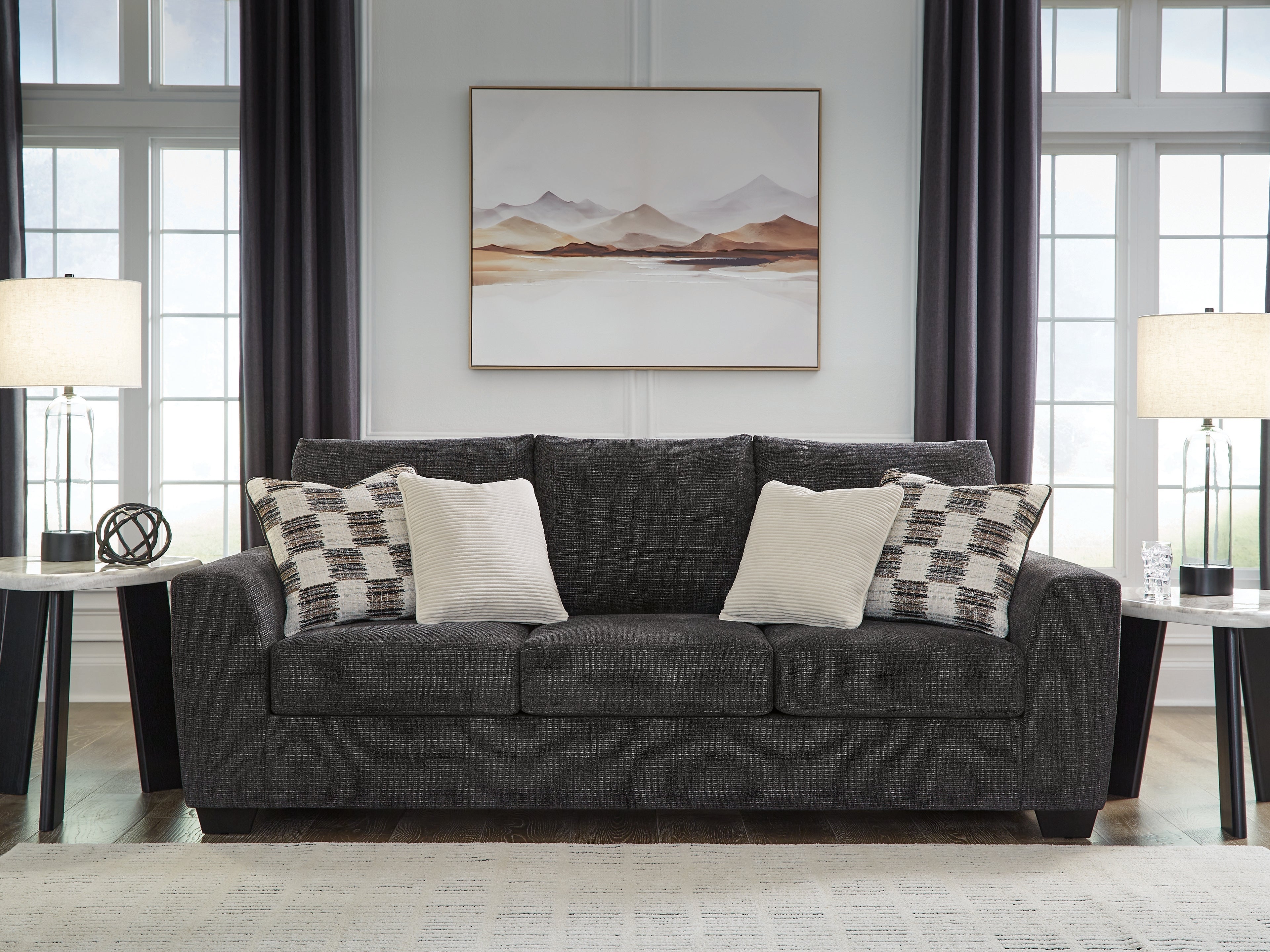 Loreo Ebony Sofa