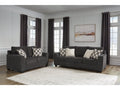 Loreo Ebony Sofa and Loveseat