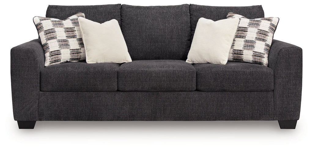 Loreo Ebony Sofa and Loveseat