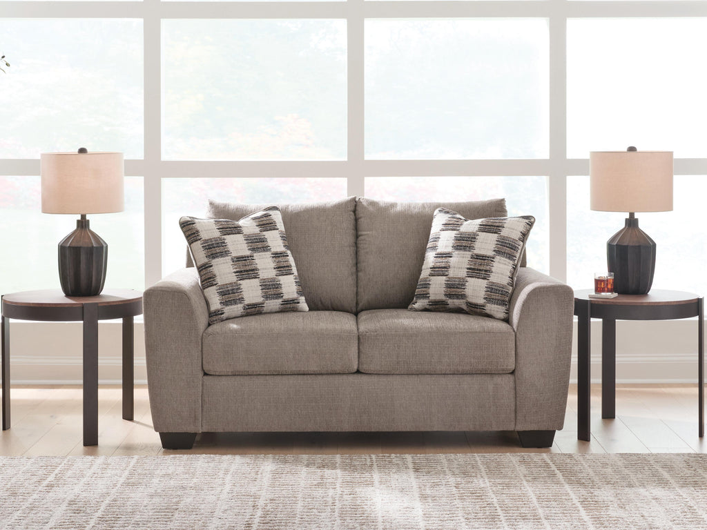 Loreo Truffle Loveseat
