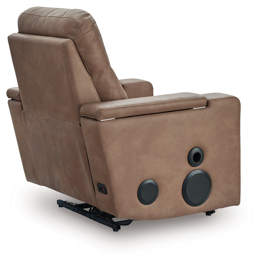 Lorrenton Caramel Glider PWR REC w/Audio System