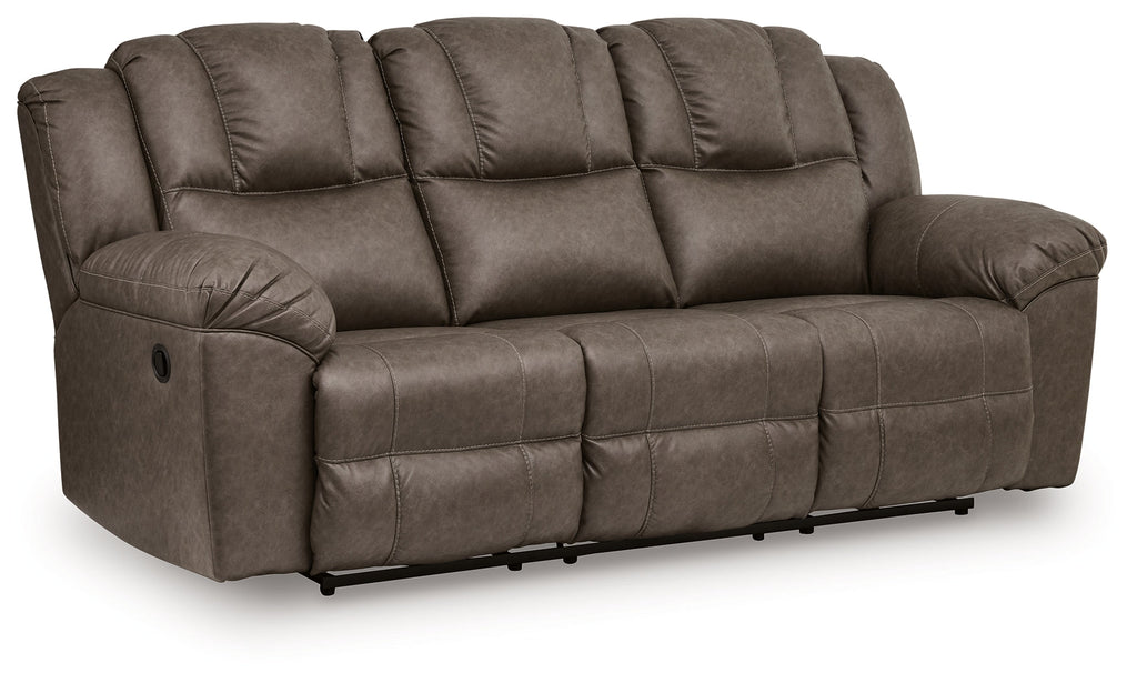 Lowilla Driftwood Reclining Sofa and Loveseat