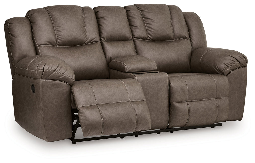 Lowilla Driftwood Reclining Sofa and Loveseat