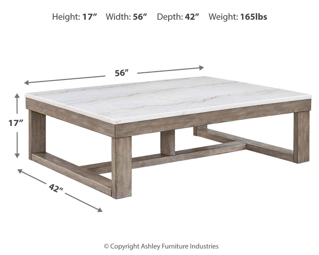 Loyaska Brown/Ivory Coffee Table, End and Sofa Table