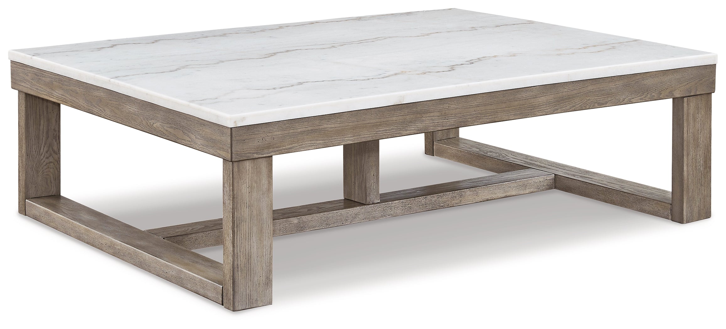 Loyaska Brown & Ivory Coffee Table