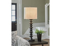 Luanndon Black 2-Piece Lamp Set