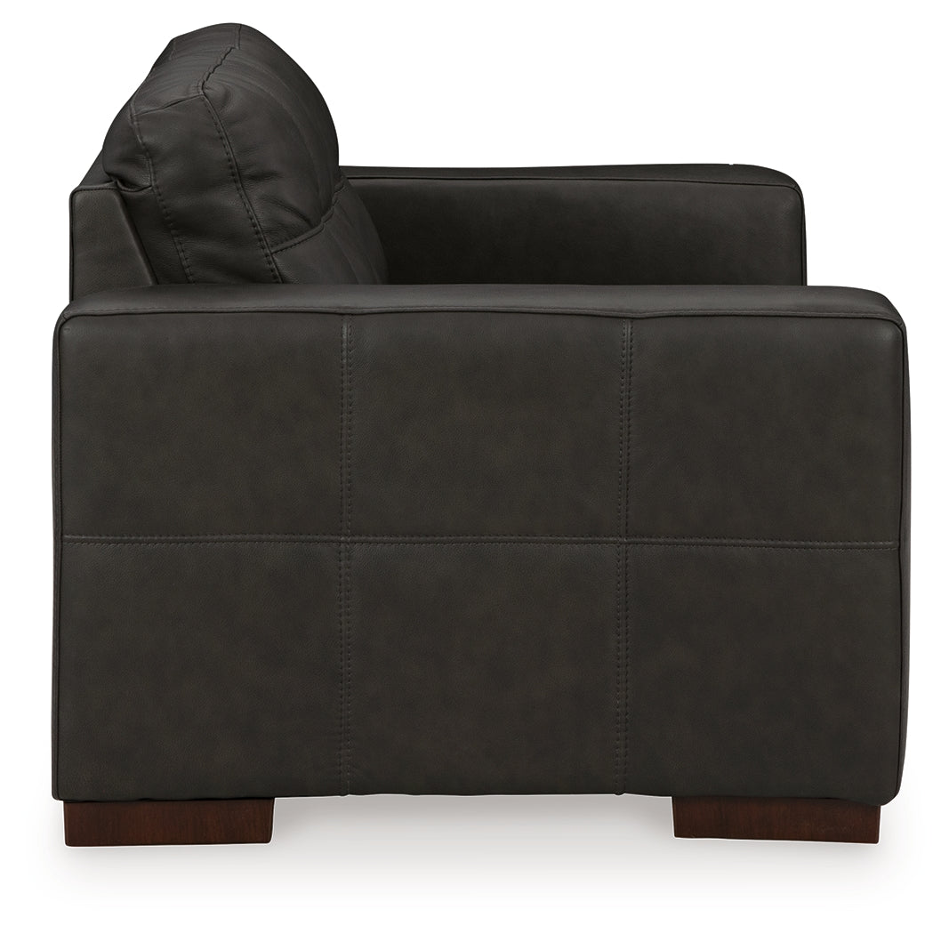 Luigi Thunder Sofa, Loveseat, Chair and Ottoman