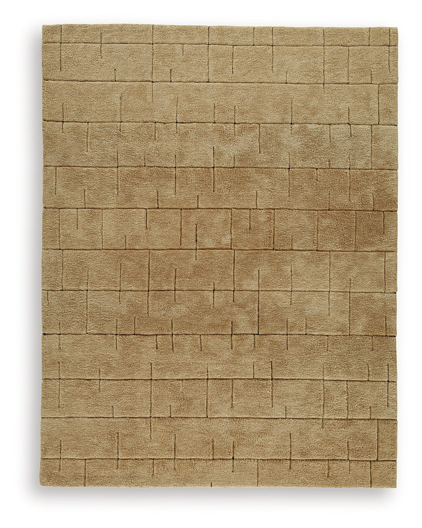 Luzmont Golden Brown Large Rug